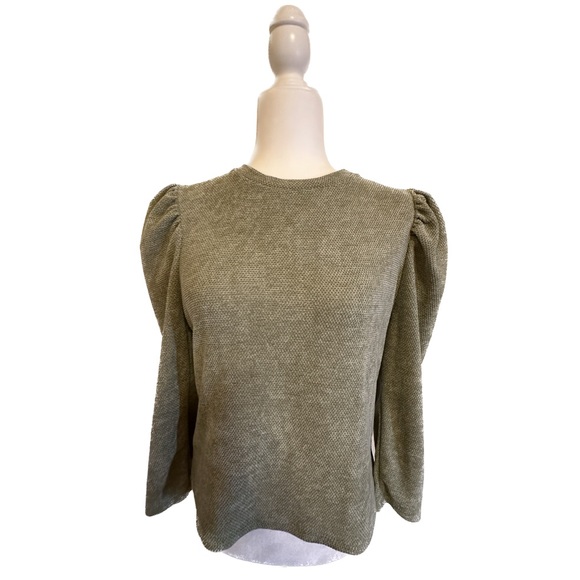 New - Love J - Tie Dyed Puff Shoulder Shirt | New - L - Picture 4 of 13